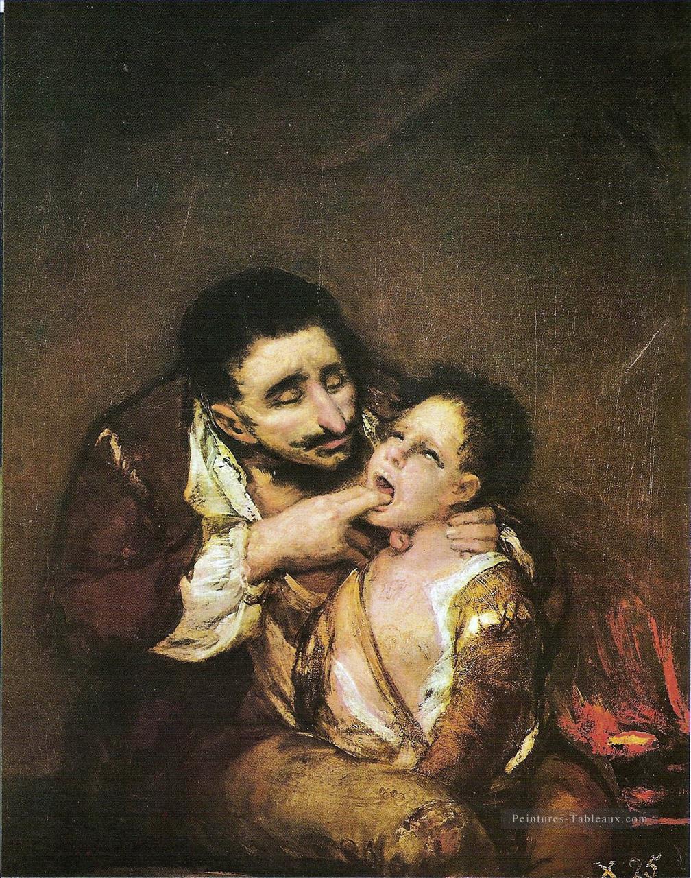El Lazarillo de Tormes Francisco de Goya Peintures à l'huile